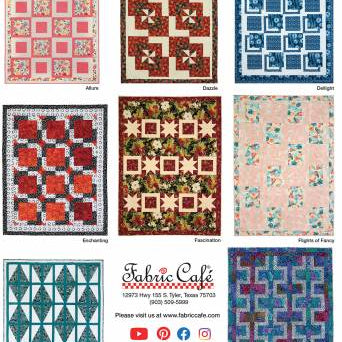 FABRIC CAFE - The Magic Of 3-Yard Quilts BOOK
