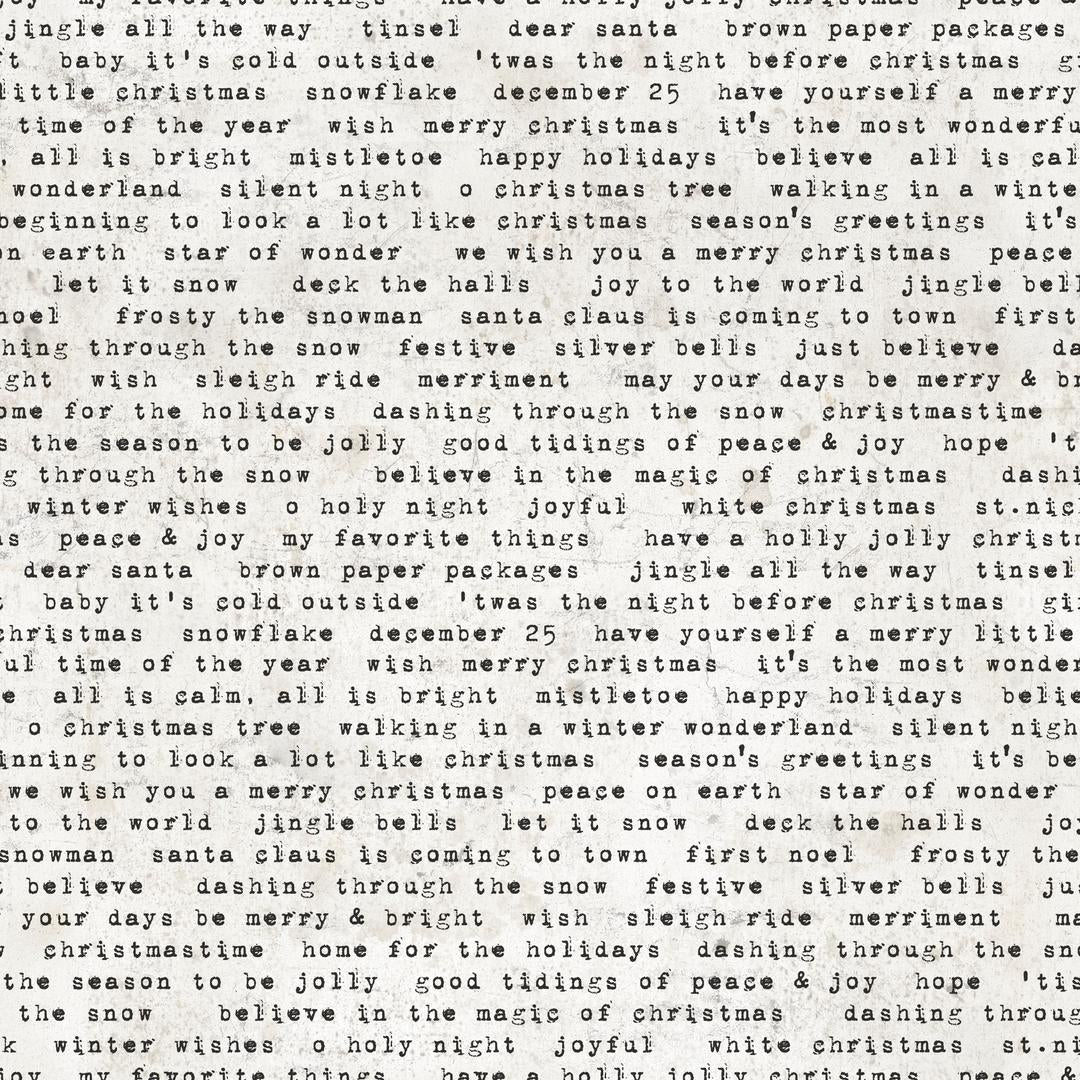 TIM HOLTZ - WONDERLAND - Tidings Type, White