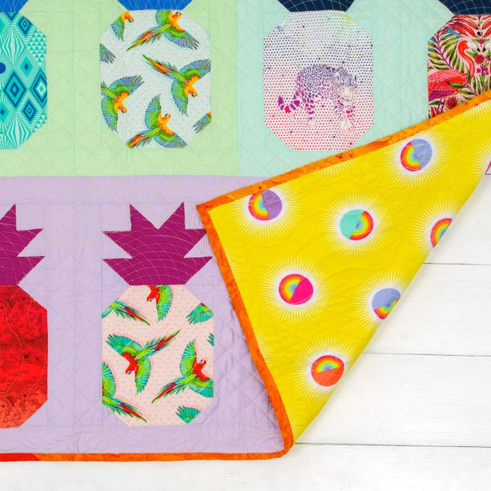 TULA PINK -DAYDREAMER - PINING FOR YOU QUILT KIT - Artistic Quilts with Color
