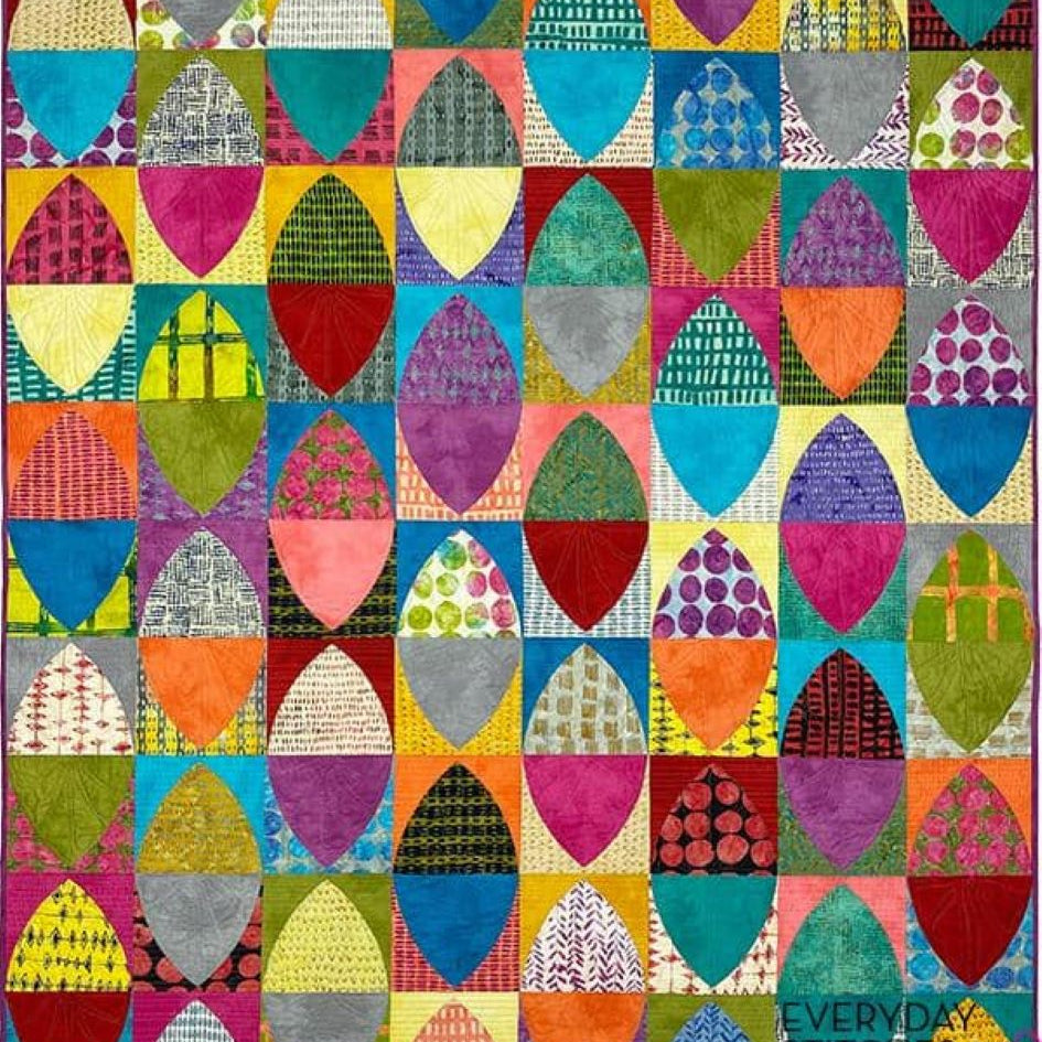 EVERYDAY STITCHES - CURVE TEMPLATE SET - Artistic Quilts with Color