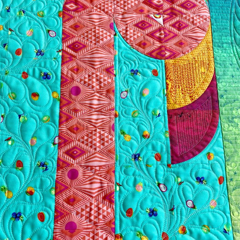 SEW KIND OF WONDERFUL - DREAMY DAN PATTERN - Artistic Quilts with Color