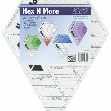 JAYBIRD QUILTS - Hex N More Ruler by Julie Herman