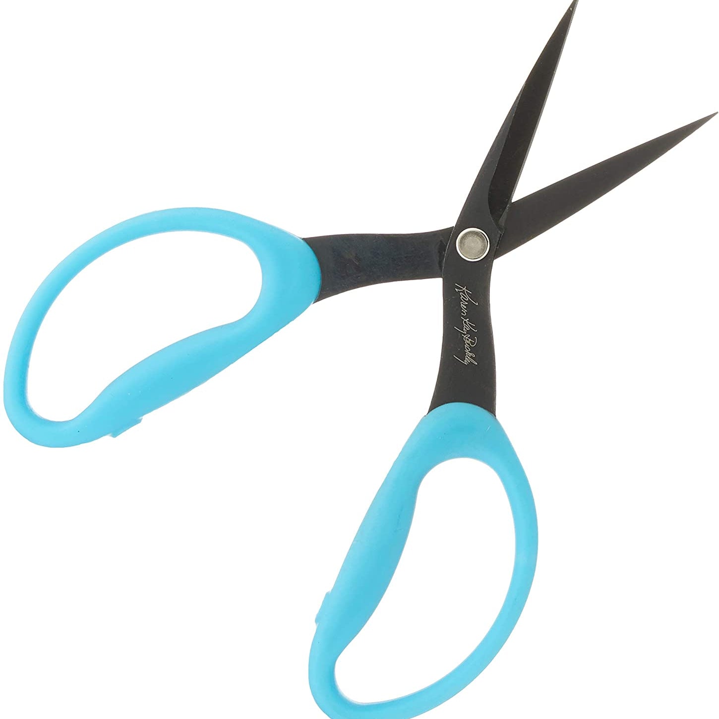 KAREN K BUCKLEY - Perfect Scissors Karen Kay Buckley 6 inch Medium Blue - Artistic Quilts with Color