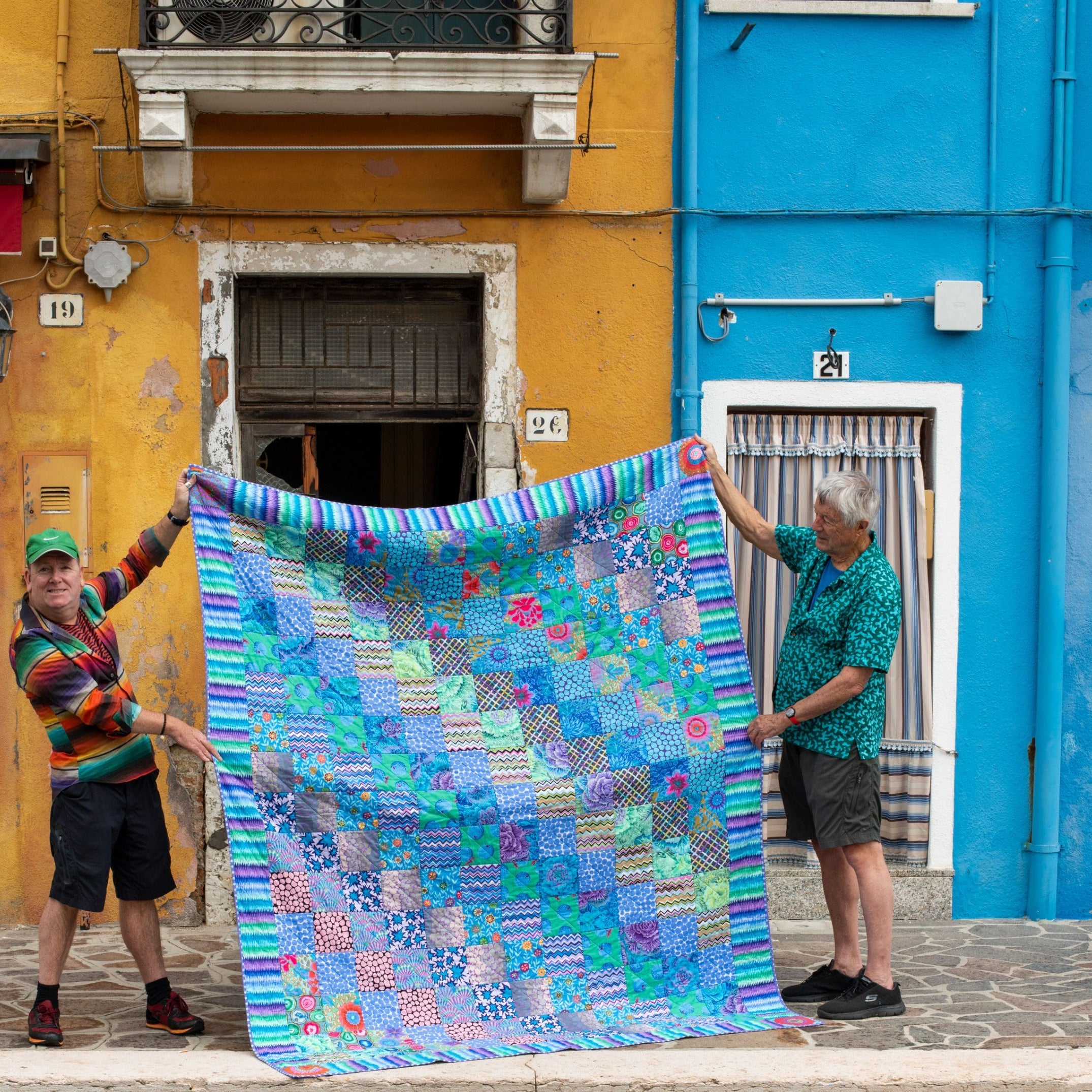 KAFFE FASSETT - QUILTS IN BURANO - Artistic Quilts with Color