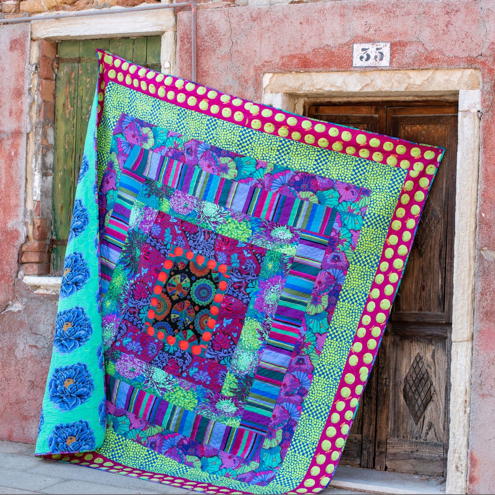 KAFFE FASSETT - QUILTS IN BURANO - Artistic Quilts with Color