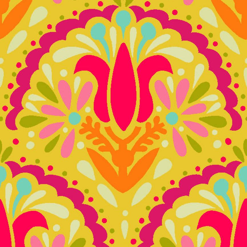 ANNA MARIA HORNER - WELCOME HOME - Little Amsterdam, Sunset - Artistic Quilts with Color