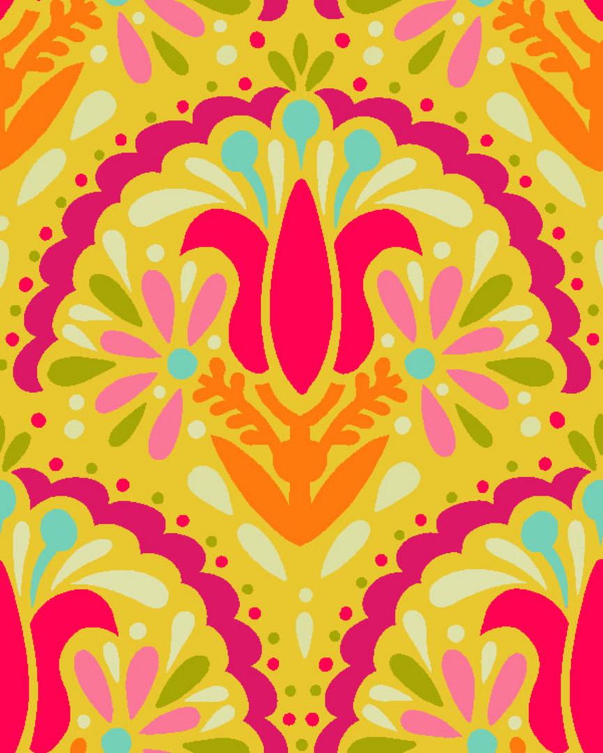 ANNA MARIA HORNER - WELCOME HOME - Little Amsterdam, Sunset - Artistic Quilts with Color