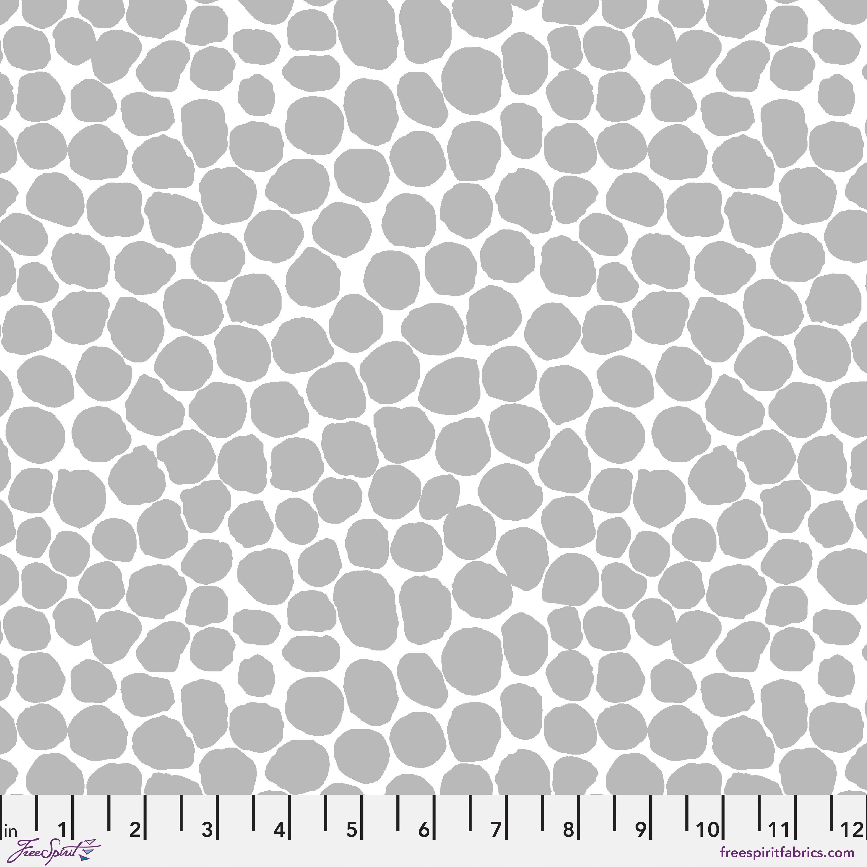 Brandon Mably - KFC FEBRUARY 2022 - Jumble, Grey - Artistic Quilts with Color