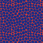 Brandon Mably - KFC FEBRUARY 2022 - Jumble, Lapis - Artistic Quilts with Color