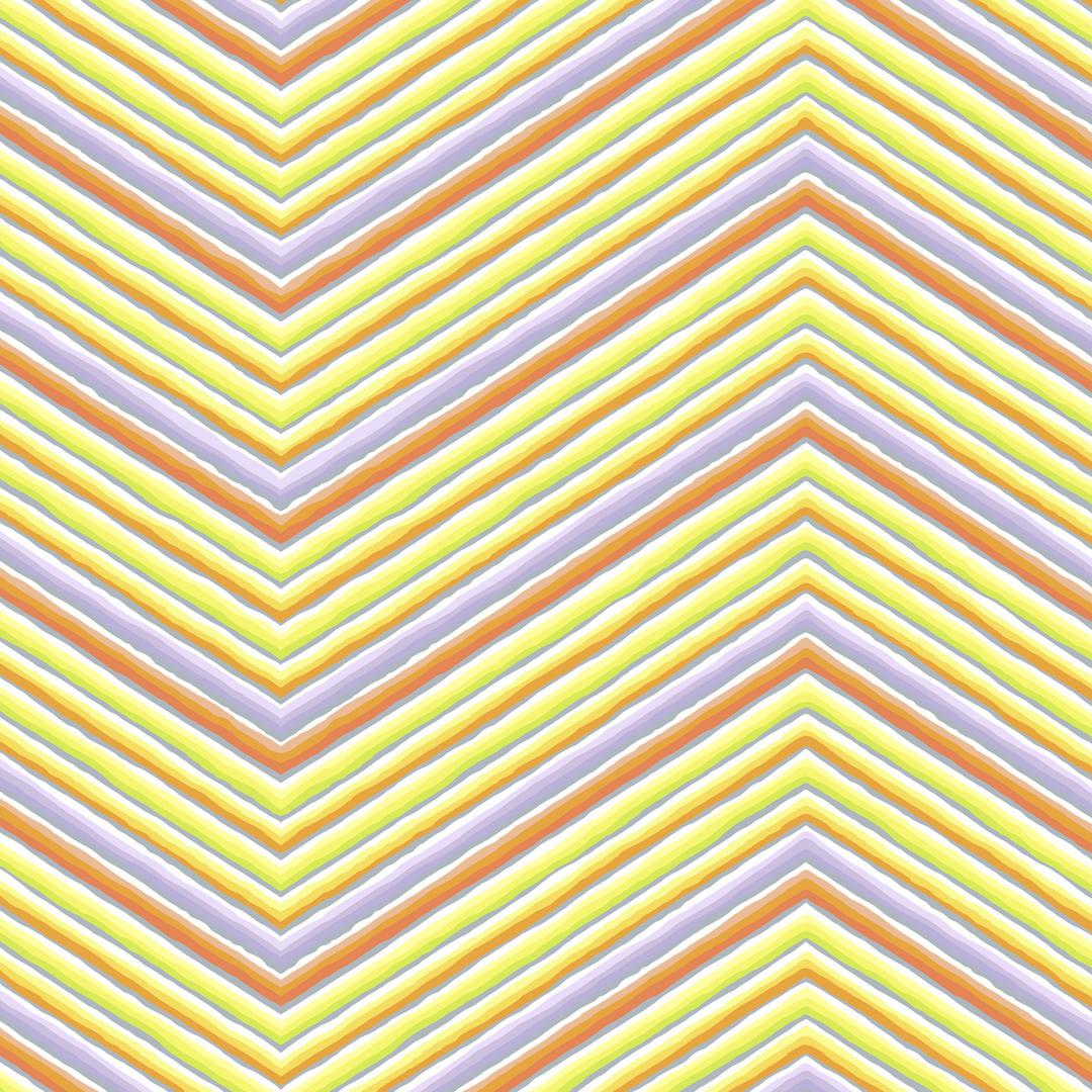KAFFE 85 & FABULOUS - Chevron Stripe, Yellow