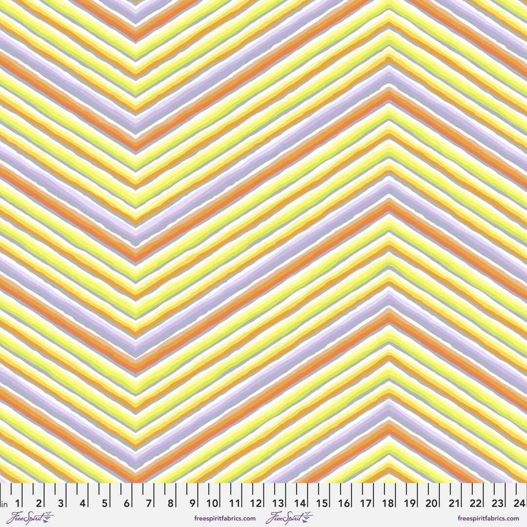 KAFFE 85 & FABULOUS - Chevron Stripe, Yellow