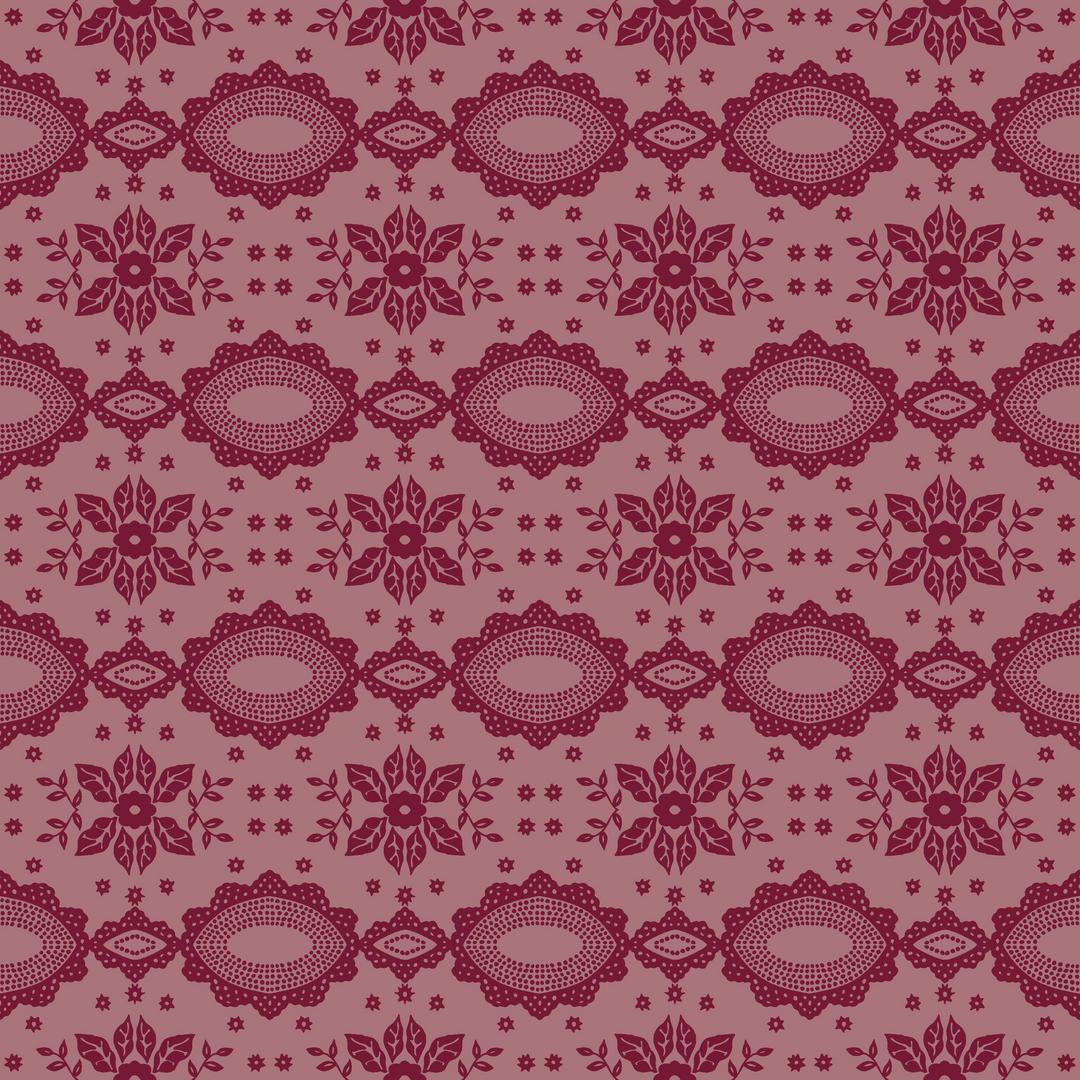 NATHALIE LETE - CONSERVATORY CRAFT - FOLK ART - Lace, Terracotta - Artistic Quilts with Color