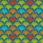 ODILE BAILLOEUL - LAND ART 2 - Ginkgo, Blue - Artistic Quilts with Color PWOB068.BLUE