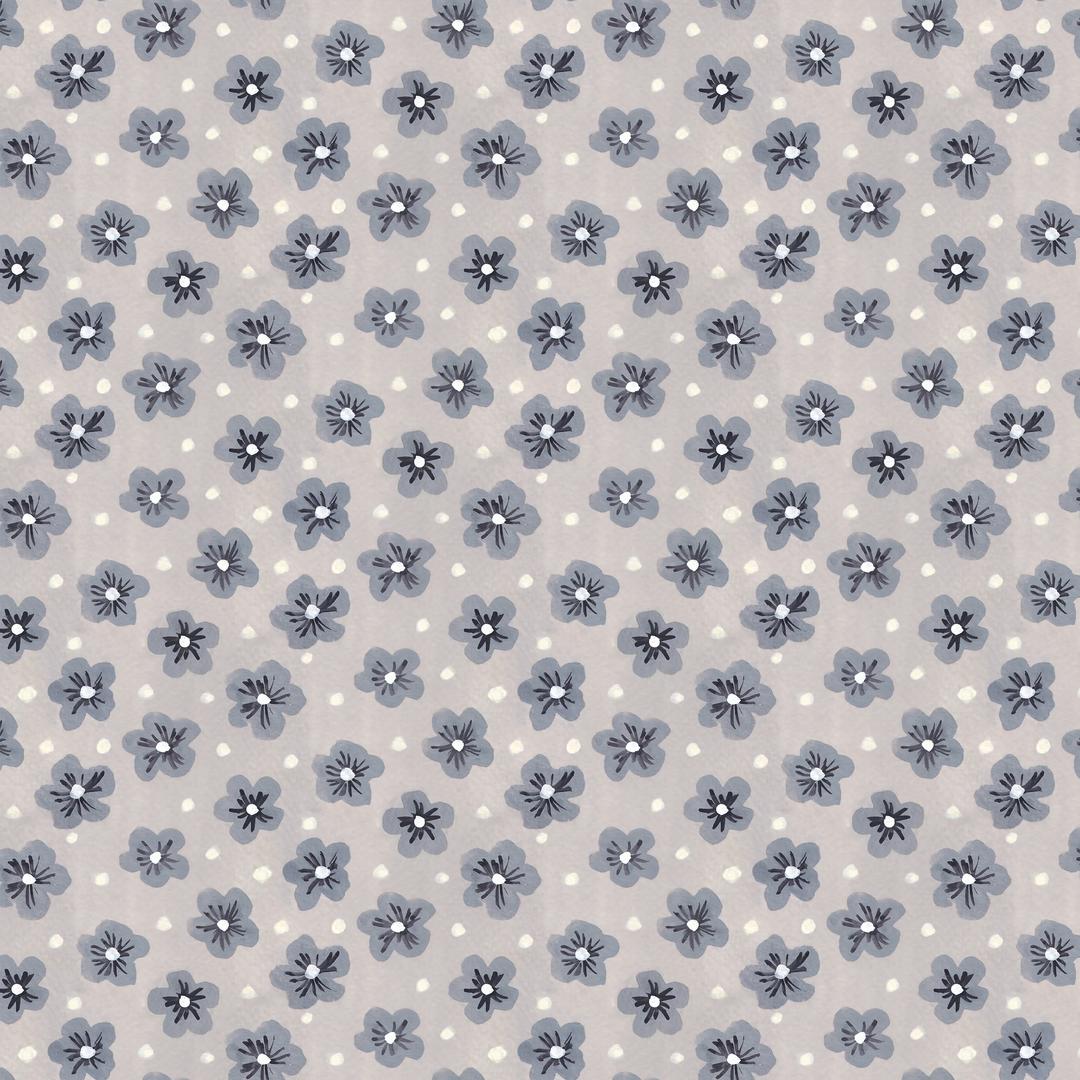 SARAH CAMPBELL - FRESH PICKED - Dolly Sketch, Grey - Artistic Quilts with Color