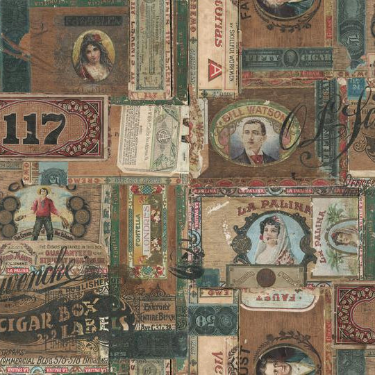 TIM HOLTZ - FOUNDATIONS - Cigar Box Labels, Multi
