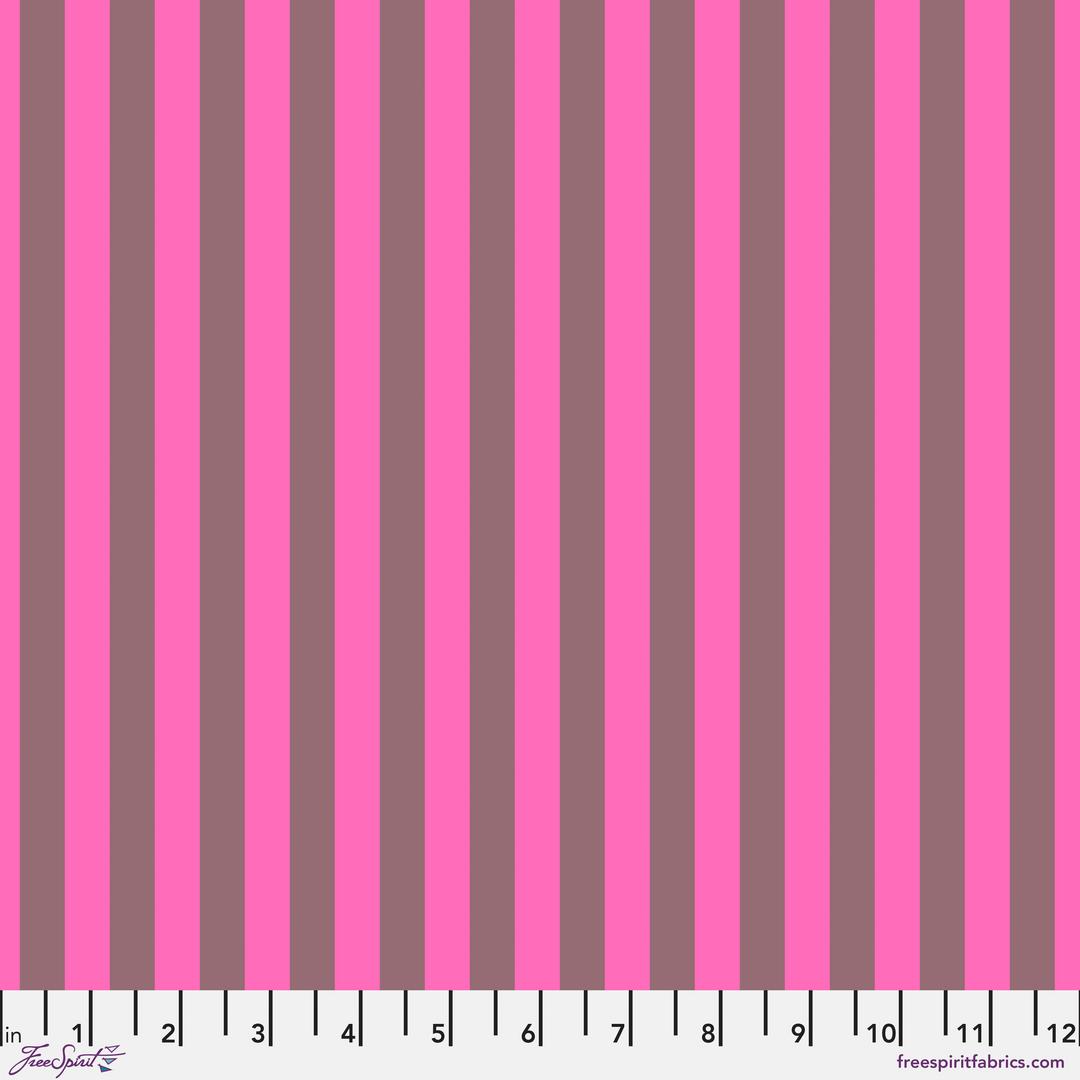 TULA PINK - NEON COLORS - Tent Stripe, Cosmic