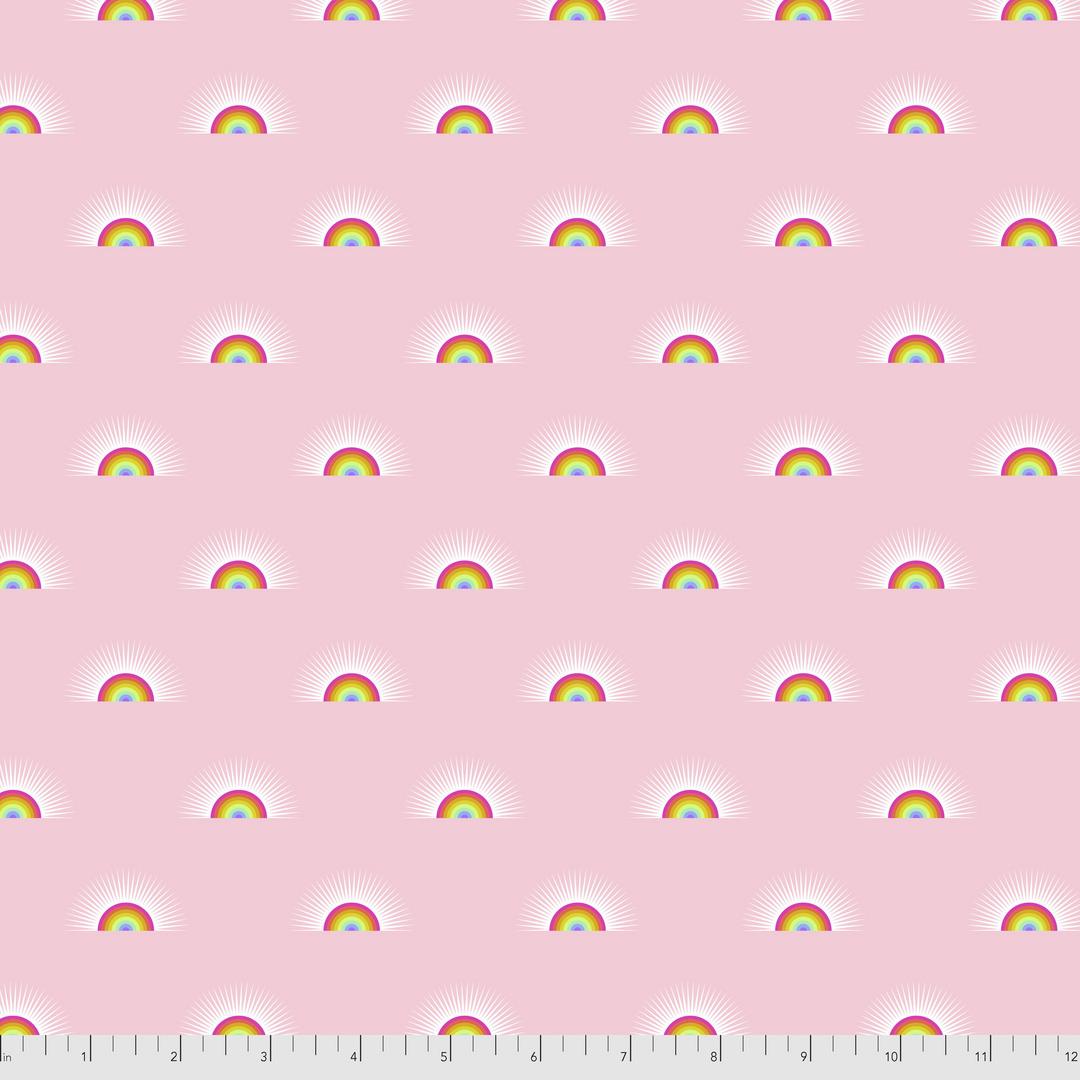 Tula Pink - DAYDREAMER - Sundaze, Guava - Artistic Quilts with Color