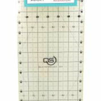 QUILTERS SELECT - Non-Slip Ruler 6.5" x 24" - Artistic Quilts with Color