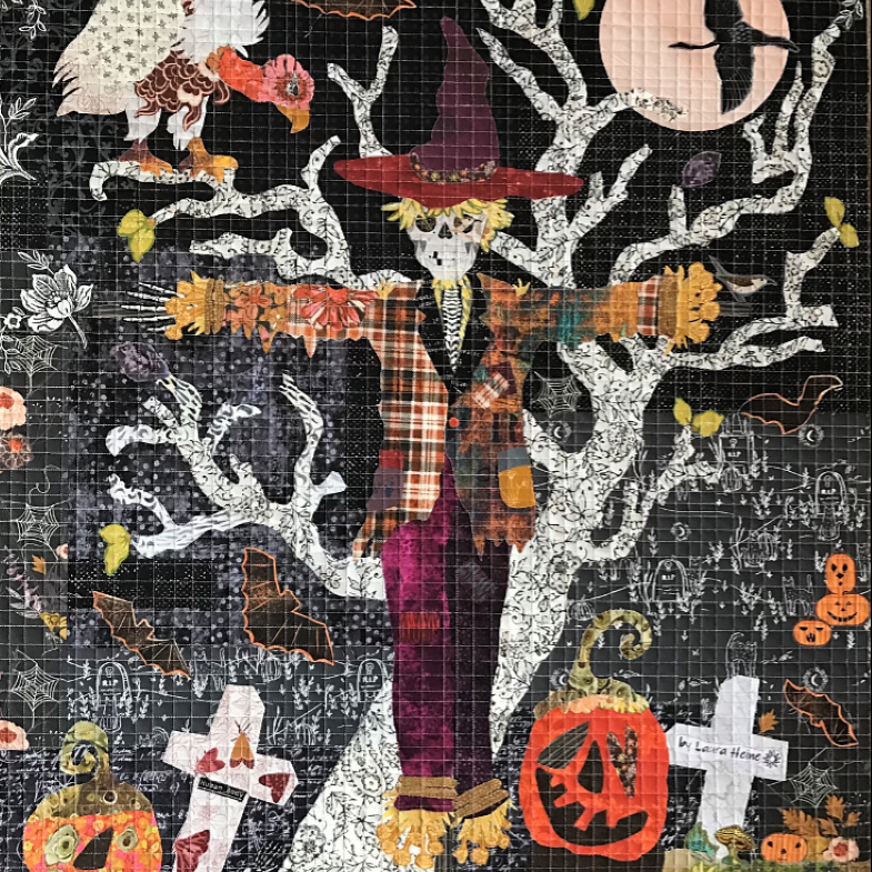 LAURA HEINE - Scarecrow Pattern - Artistic Quilts with Color
