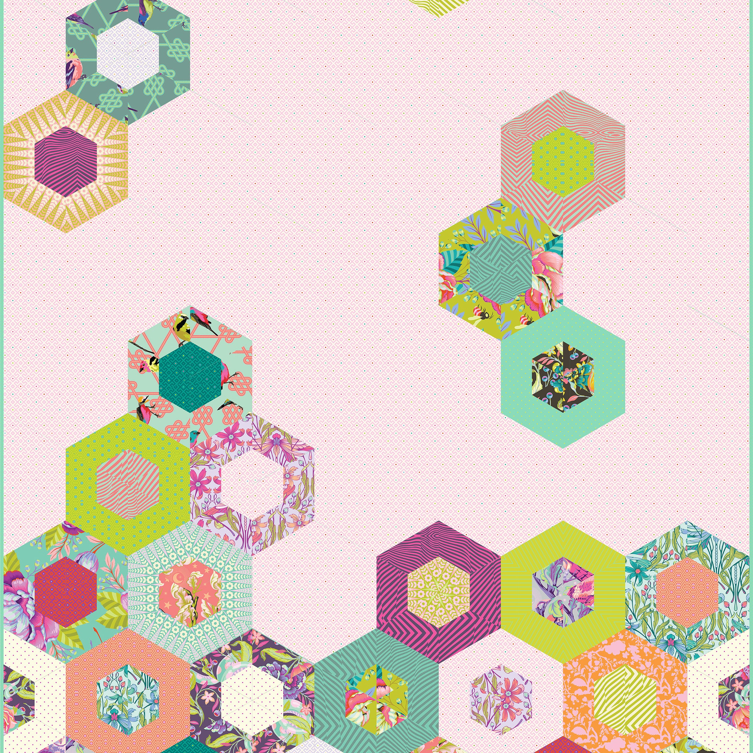 JAYBIRD QUILTS - Hex N More Ruler by Julie Herman