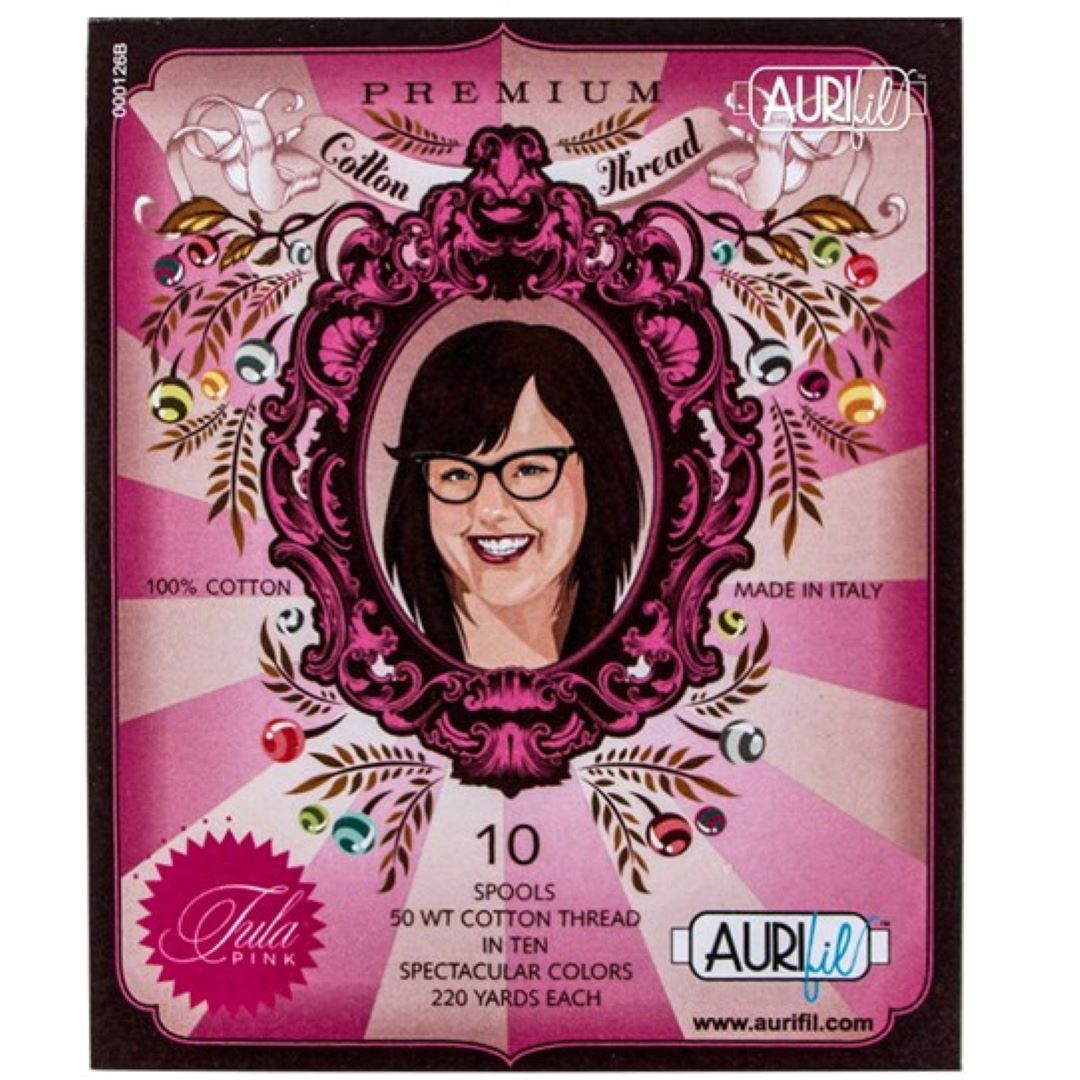 AURIFIL - TULA PINK PREMIUM small spool collection - Artistic Quilts with Color