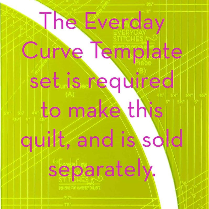 EVERYDAY STITCHES - COURTYARD PATTERN - Artistic Quilts with Color