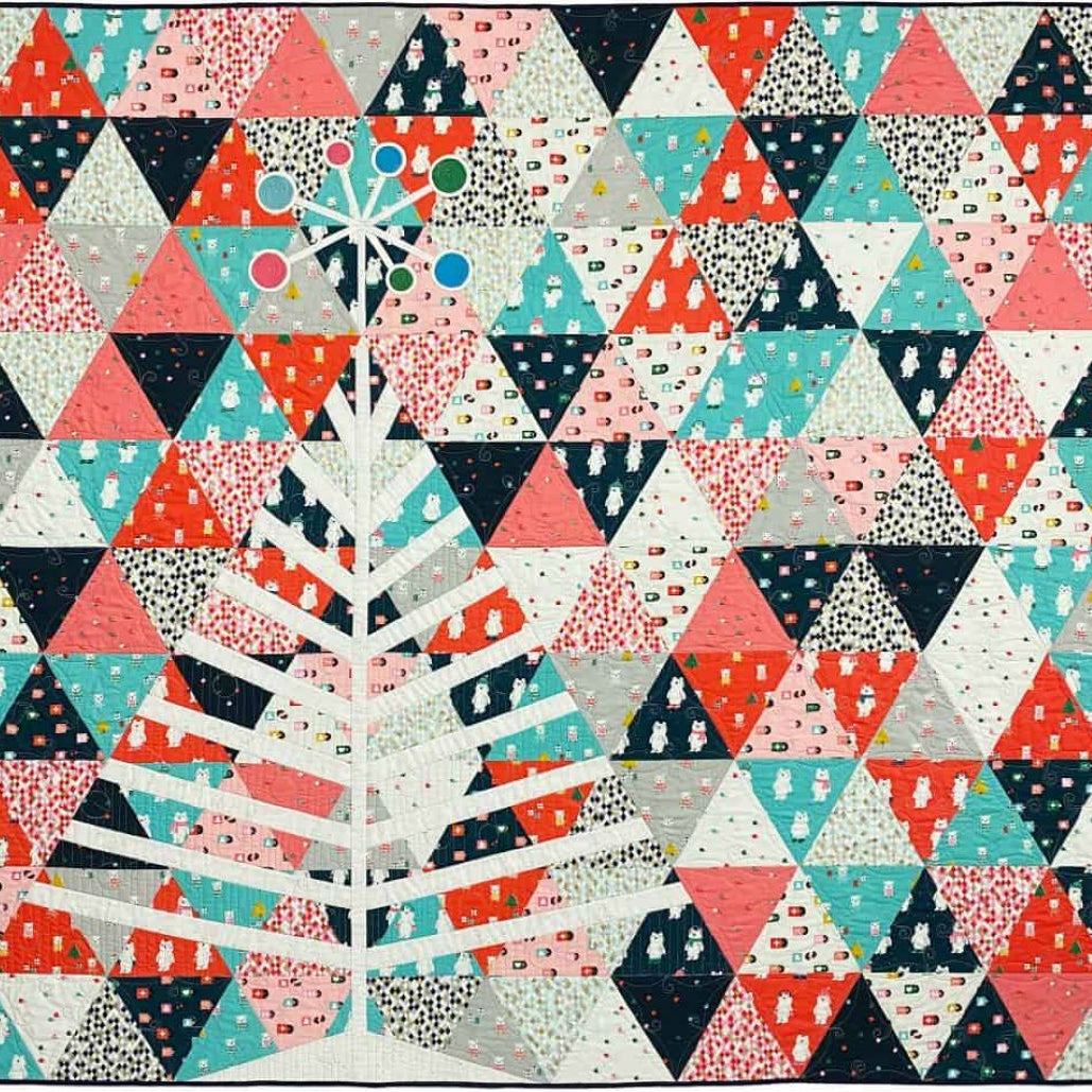 EVERYDAY STITCHES - TINSEL PATTERN - Artistic Quilts with Color