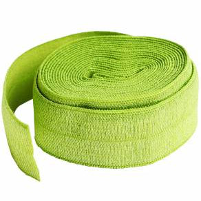 By Annie Fold-over Elastic 3/4in x 2yd Apple Green