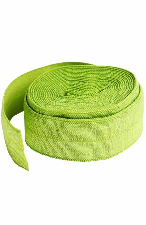 By Annie Fold-over Elastic 3/4in x 2yd Apple Green