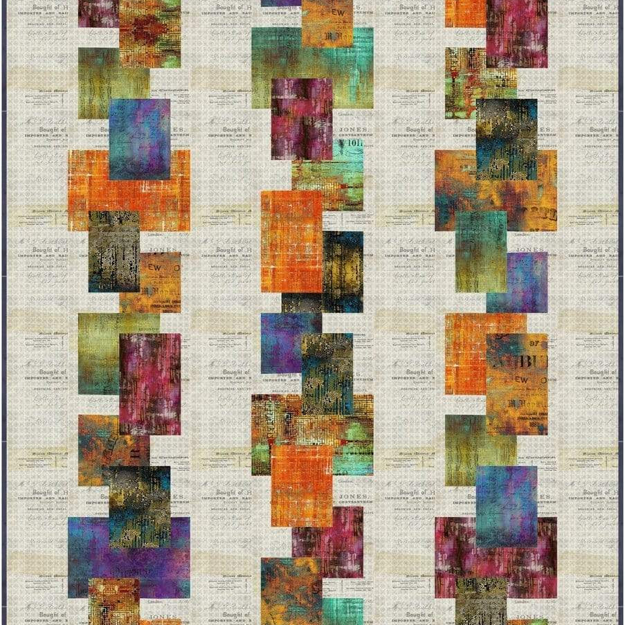 Artistic Quilts with Color ABBEY LANE - SUBURBAN SKIES Pattern