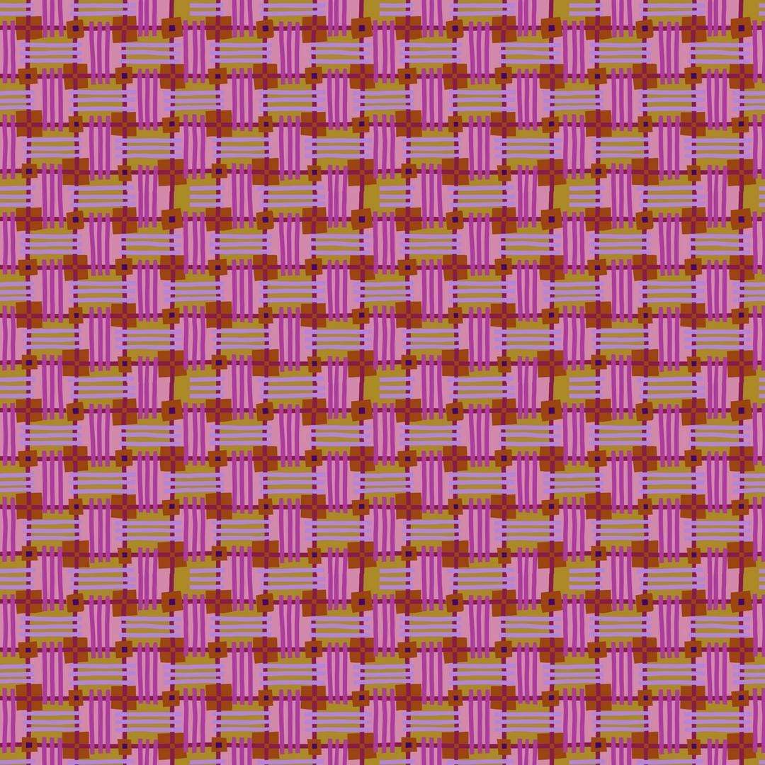 Artistic Quilts with Color Fabric Anna Maria Bright Eyes In Town, Sweet SKU# PWAH158.SWEET SHIPPING MAY 2021