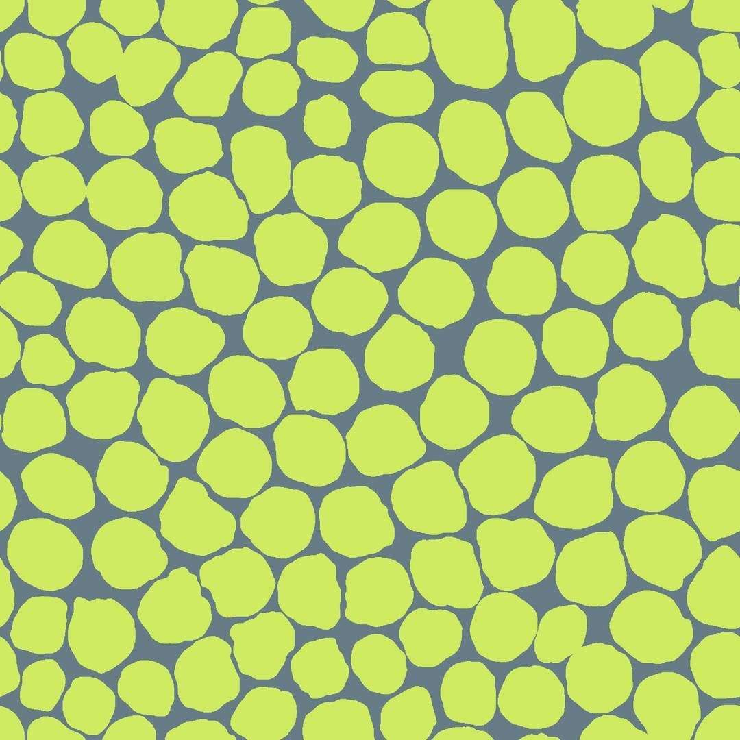 Artistic Quilts with Color Fabric Brandon Mably for the Kaffe Fassett Collective February 2021 Jumble - Lime SKU# PWBM053.LIME