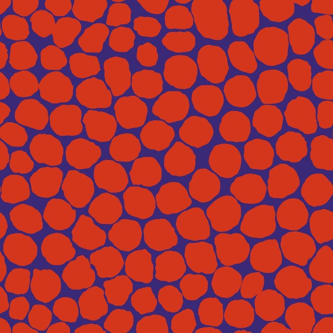 Artistic Quilts with Color Fabric Brandon Mably for the Kaffe Fassett Collective February 2021 Jumble - Rust SKU# PWBM053.RUSTX DELIVERY JUNE 2021