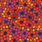 Artistic Quilts with Color Fabric Brandon Mably for the Kaffe Fassett Collective Flower Dot - Warm SKU# PWBM077.WARM