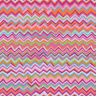 Artistic Quilts with Color Fabric Brandon Mably for the Kaffe Fassett Collective Zig Zag - Pink SKU# PWBM043.PINKX SHIPPING JUNE 2021
