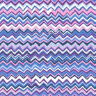 Artistic Quilts with Color Fabric Brandon Mably for the Kaffe Fassett Collective Zig Zag - Sky SKU# PWBM043.SKY SHIPPING JUNE 2021