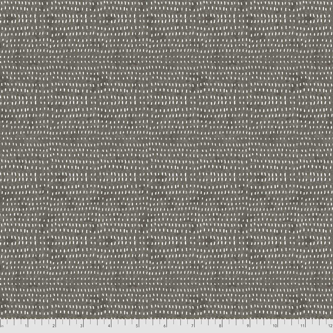 Artistic Quilts with Color Fabric Cori Dantini Seeds - SMOKE - SKU #PWCD012.SMOKE SHIPPING JUNE 2021