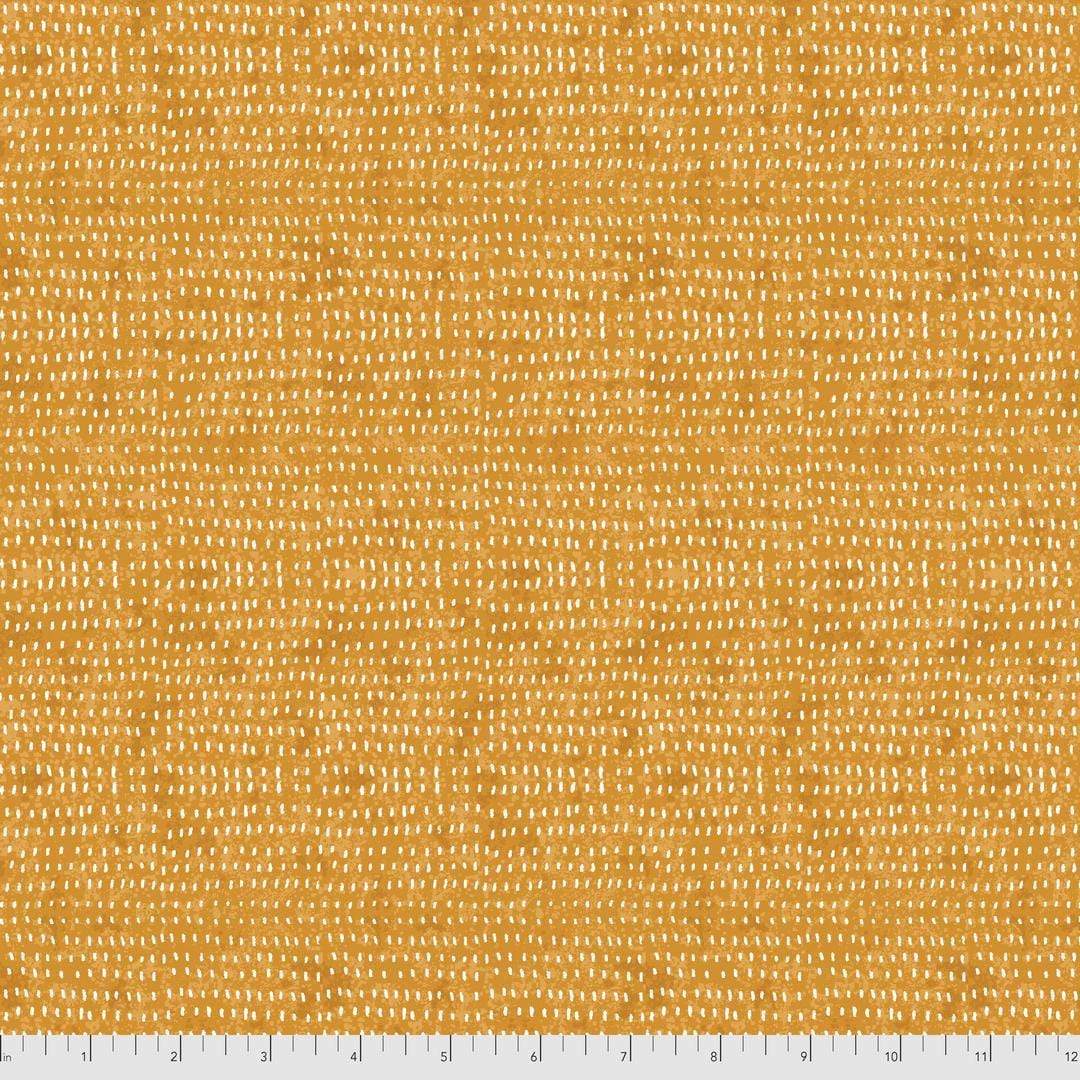 Artistic Quilts with Color Fabric Cori Dantini Seeds - TANGERINE - SKU #PWCD012.TANGERINE SHIPPING JUNE 2021