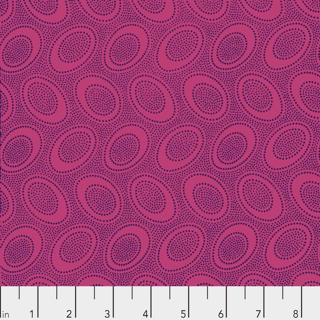 Artistic Quilts with Color Fabric Kaffe Fassett Collective MAROO Aboriginal Dot SKU# PWGP071.MAROO  . DELIVERY APRIL 2021