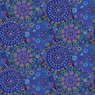 KAFFE FASSET COLLECTIVE -  108" QUILT BACK - Millefiore, BLUE