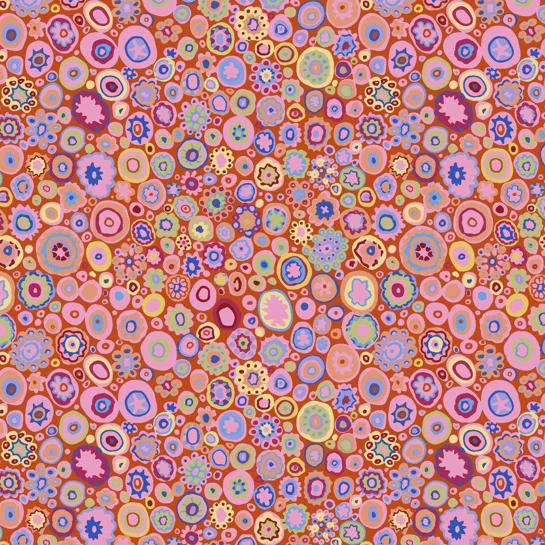 Artistic Quilts with Color Fabric Kaffe Fassett for the Kaffe Fassett Collective - Paperweight - Pink SKU# PWGP020.PINKX SHIPPING JUNE 2021