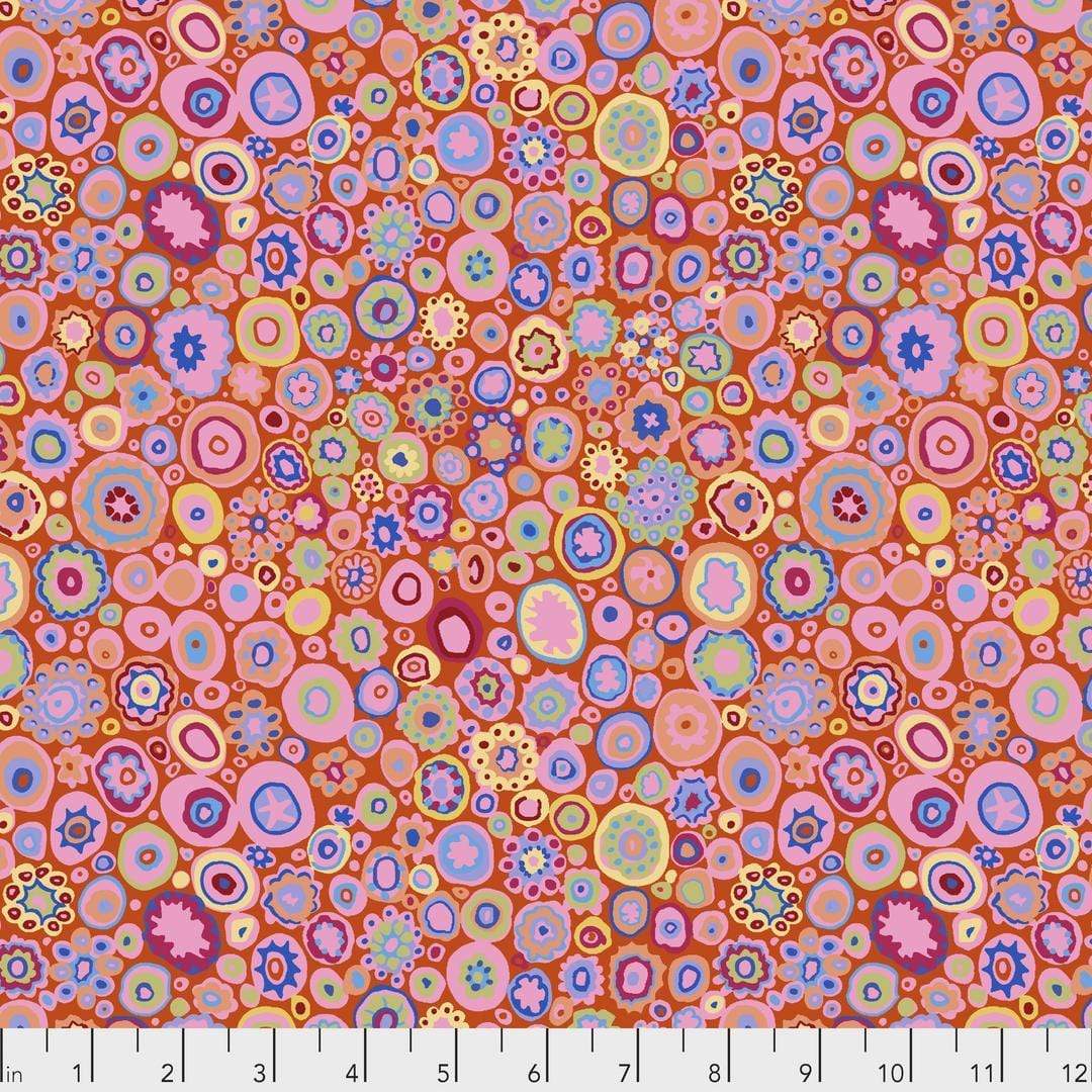 Artistic Quilts with Color Fabric Kaffe Fassett for the Kaffe Fassett Collective - Paperweight - Pink SKU# PWGP020.PINKX SHIPPING JUNE 2021