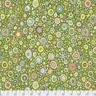 Artistic Quilts with Color Fabric Kaffe Fassett for the Kaffe Fassett Collective - Roman Glass - Leafy SKU# GP01.LEAFY SHIPPING JUNE 2021