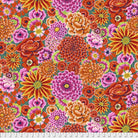 Artistic Quilts with Color Fabric Kaffe Fassett Stash Enchanted - Red Yardage SKU# PWGP172.REDXX