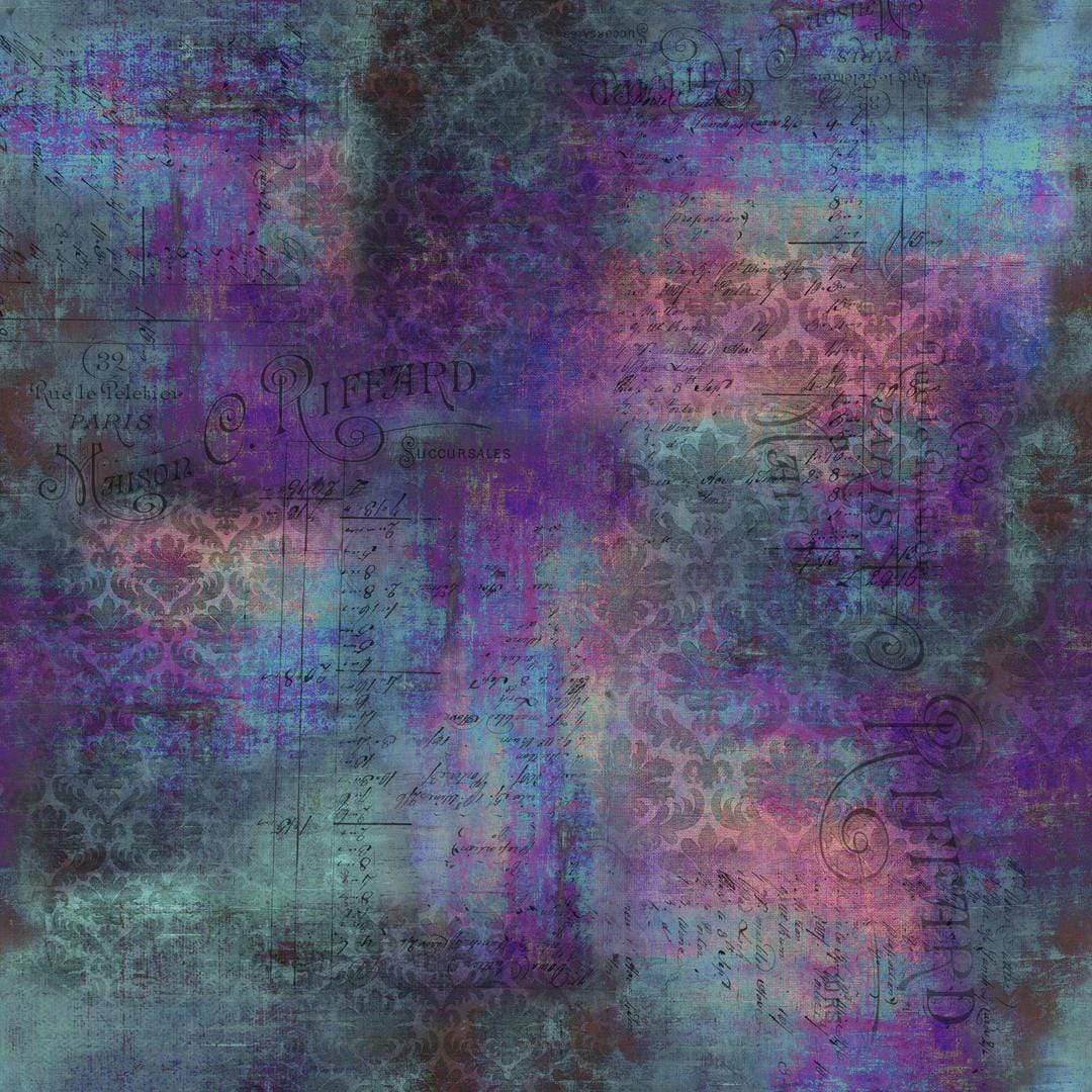 Artistic Quilts with Color Fabric Tim Holtz ABANDONED 2 SKU# PWTH142.PATINA. SHIPPING MAY 2021