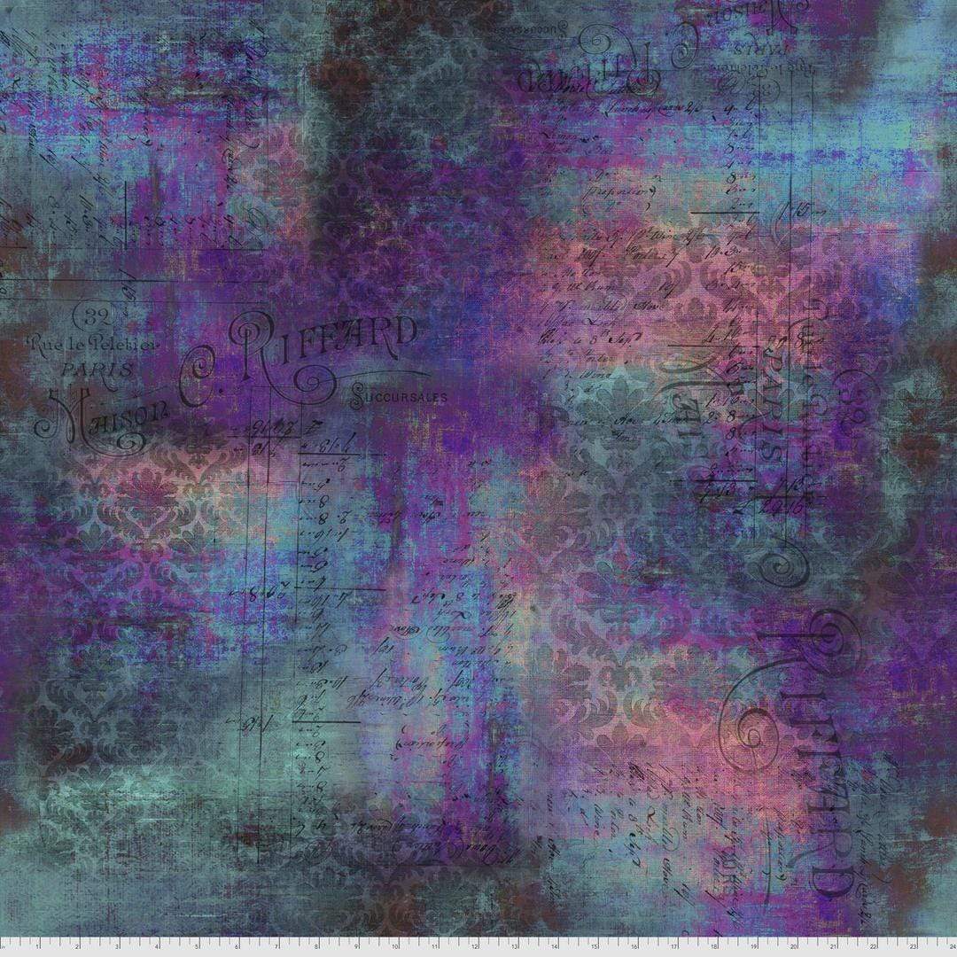 Artistic Quilts with Color Fabric Tim Holtz ABANDONED 2 SKU# PWTH142.PATINA. SHIPPING MAY 2021