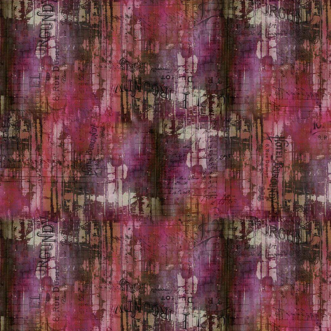 Artistic Quilts with Color Fabric Tim Holtz ABANDONED 2 SKU# PWTH145.VINEYARD. SHIPPING MAY 2021