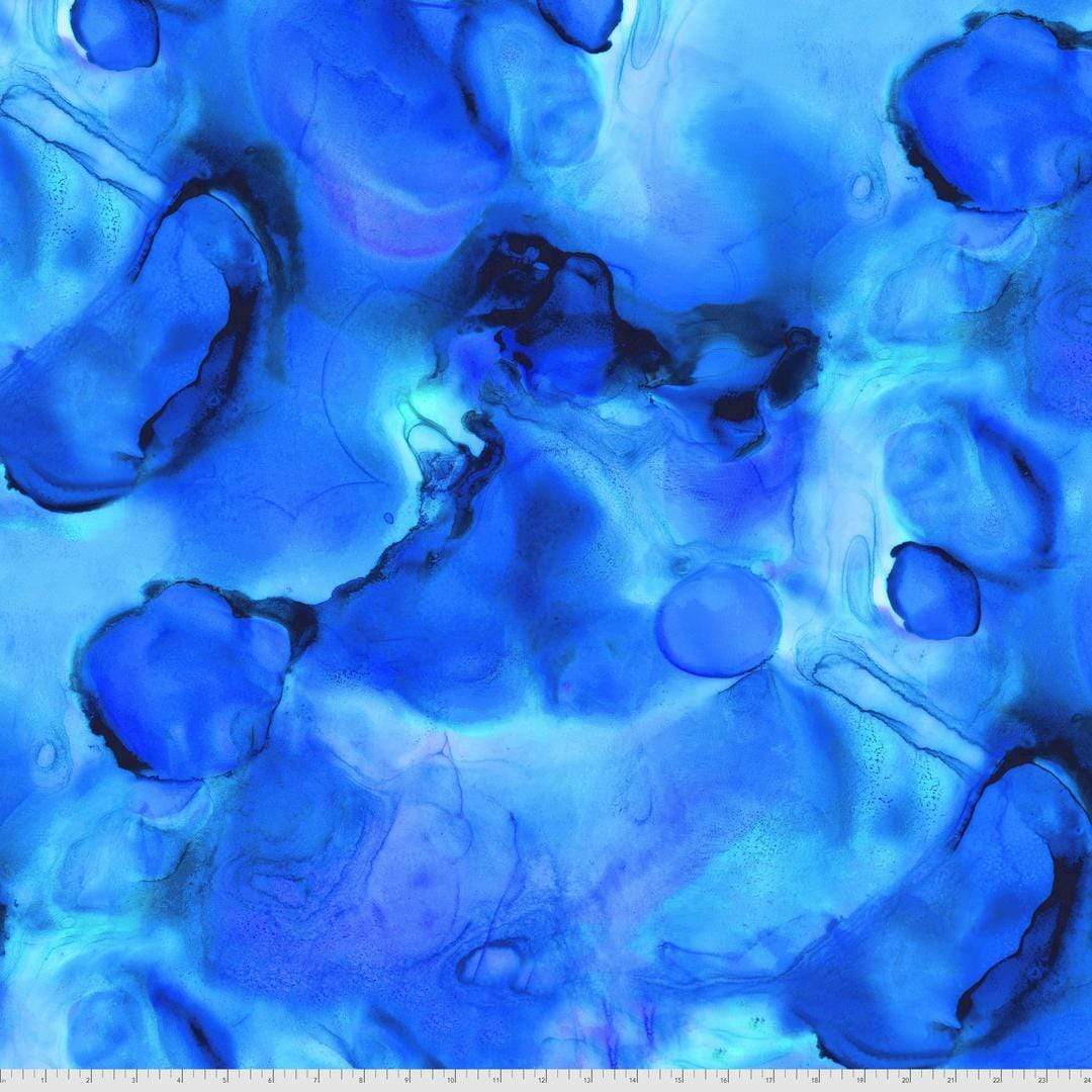 Artistic Quilts with Color Fabric TIM HOLTZ ALCHEMY - TRANQUIL SKU# PWTH177.TRANQUIL: SHIPPING SEPTEMBER 2021