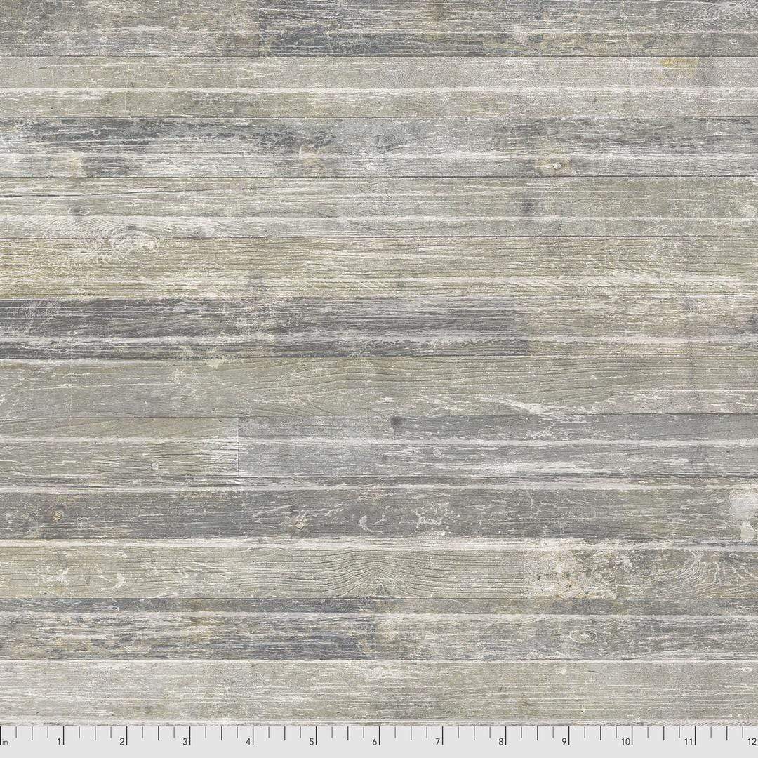 Artistic Quilts with Color Fabric Tim Holtz Eclectic Elements MONOCHROME Planks - Natural SKU# PWTH176.NATURAL SHIPPING AUGUST 2021
