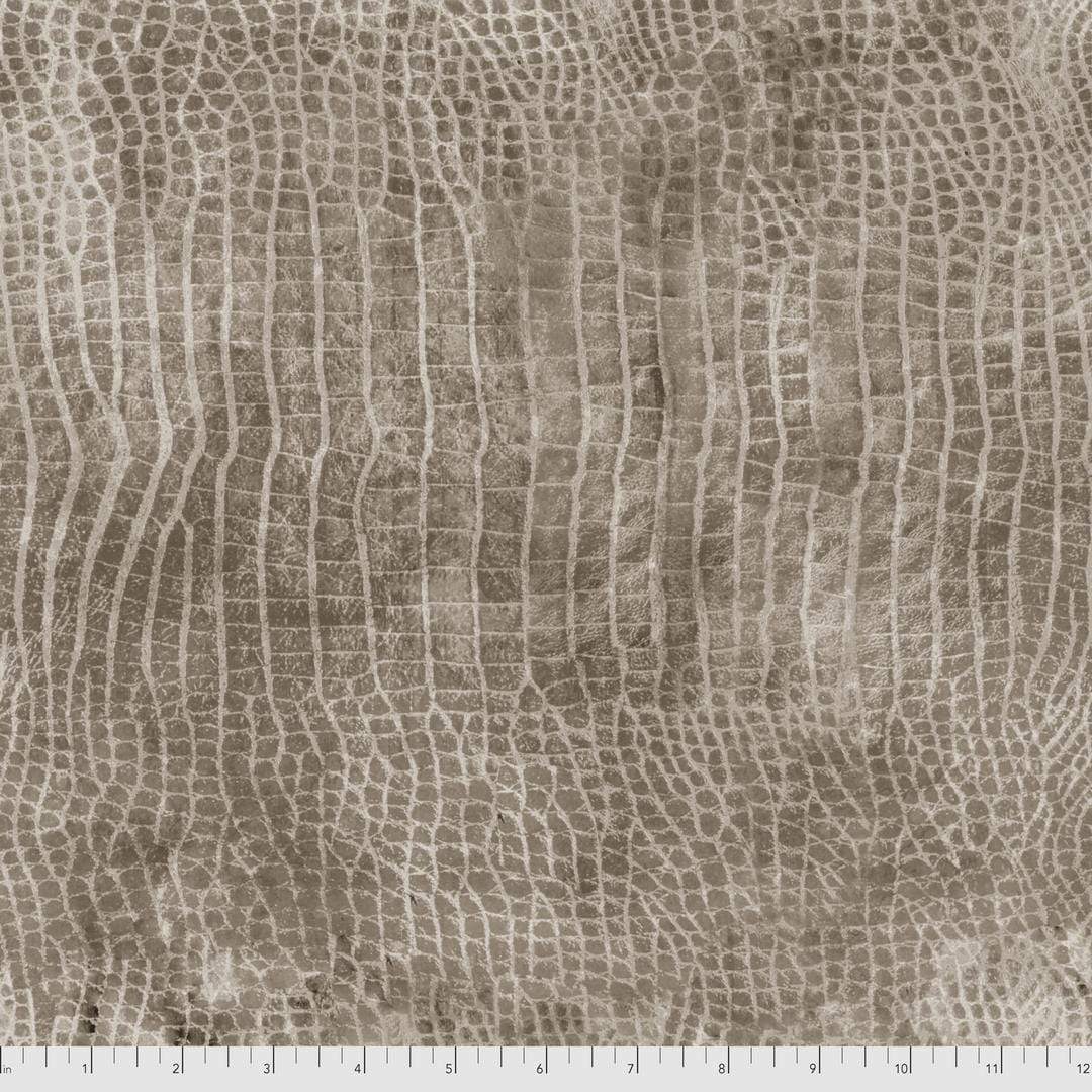 Artistic Quilts with Color Fabric TIM HOLTZ WORN CROC - PEBBLE SKU# PWTH020.PEBBLE